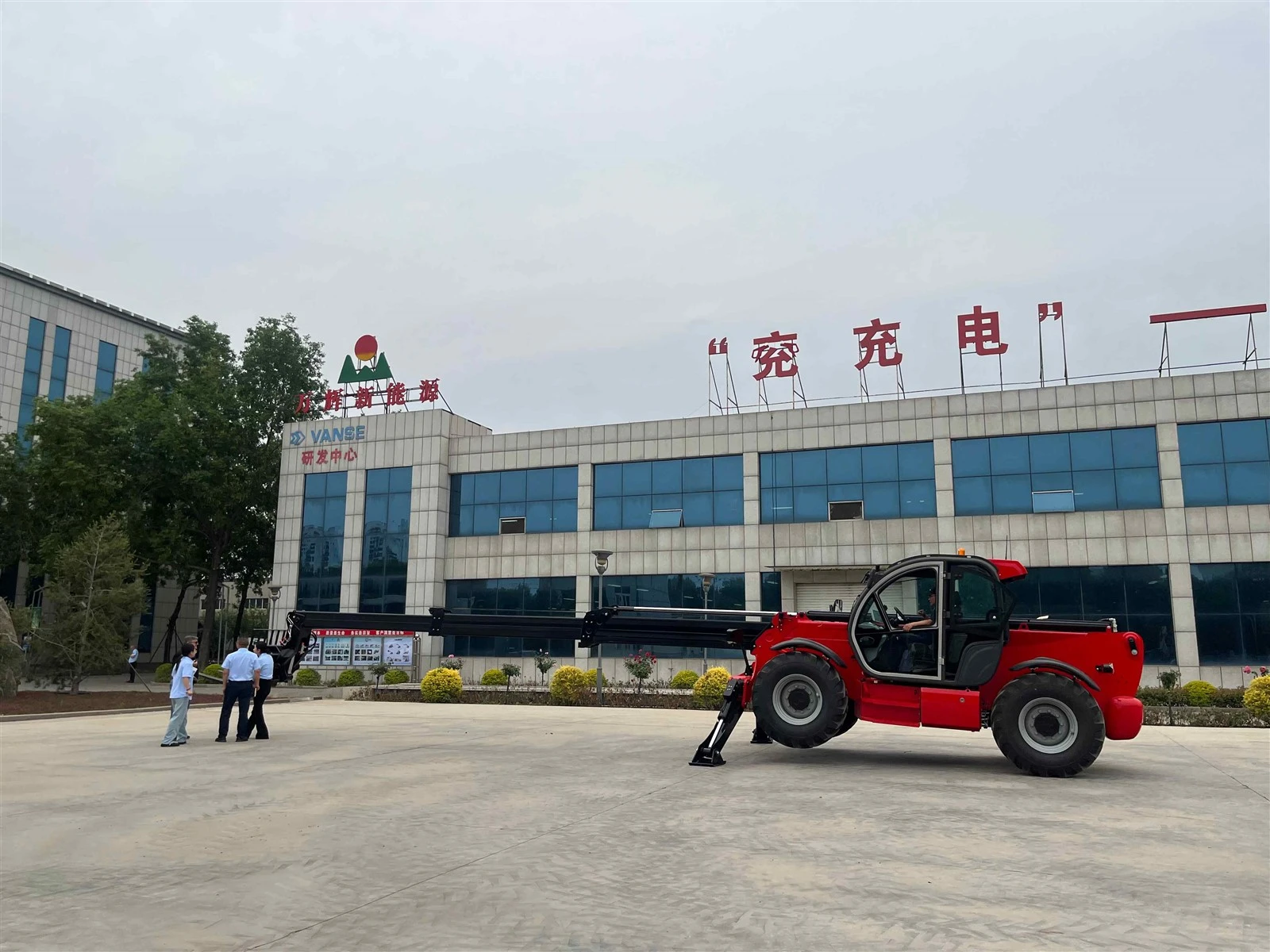 17m telescopic handler forklift